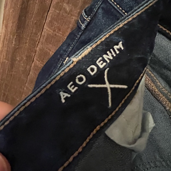 ~SOLD~American Eagle Dark Wash size 8 Long Jeans - Picture 6 of 11